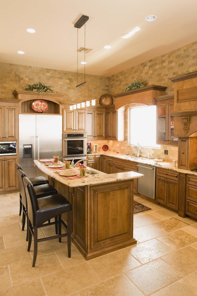 Kitchen in home