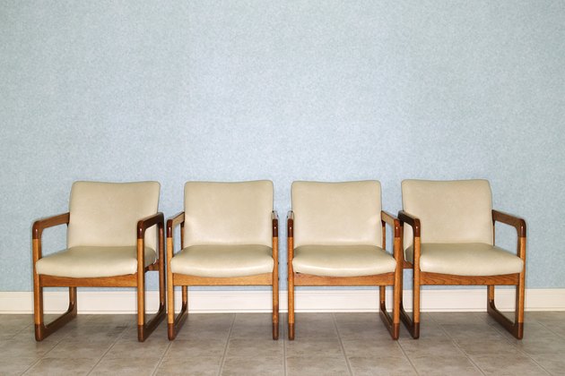 Chairs in waiting room