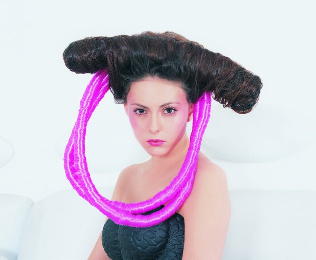 Portrait of a Futuristic Woman