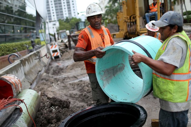 Miami Beach Takes Measures To Protect Against Rising Sea Levels
