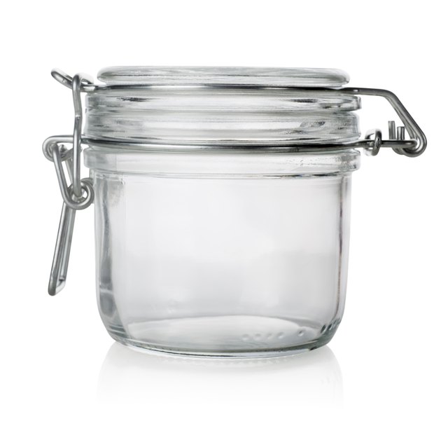 Glass jar