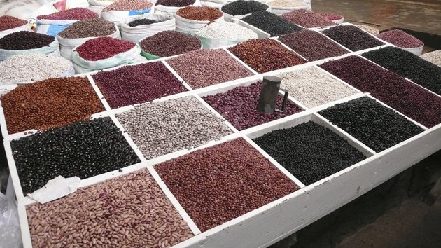 Beans. Market. San Cristobal de las Casas.