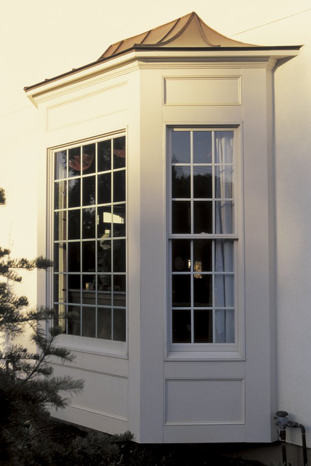Bay window of home