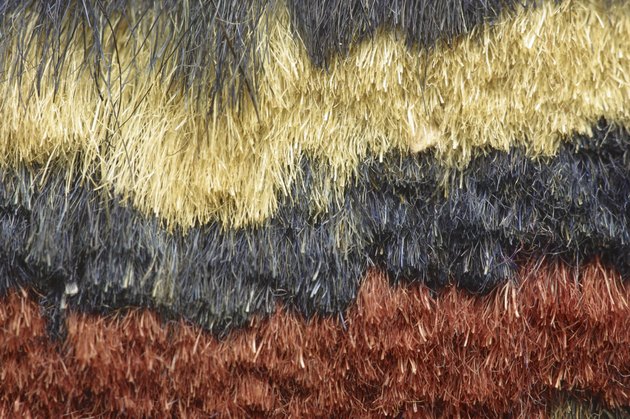 Colorful shaggy texture
