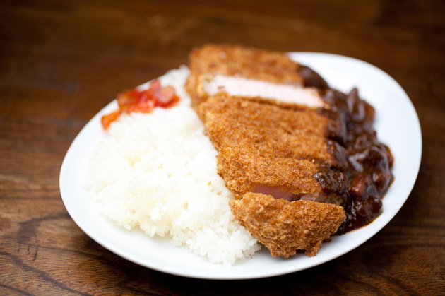 Japanese katsu karē (Curry)