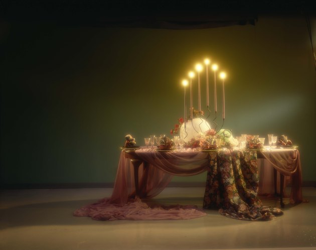 Lavish table setting
