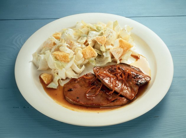 Veal Liver in Orange Sauce