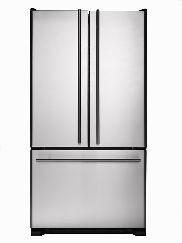 Stainless steel refrigerator/freezer