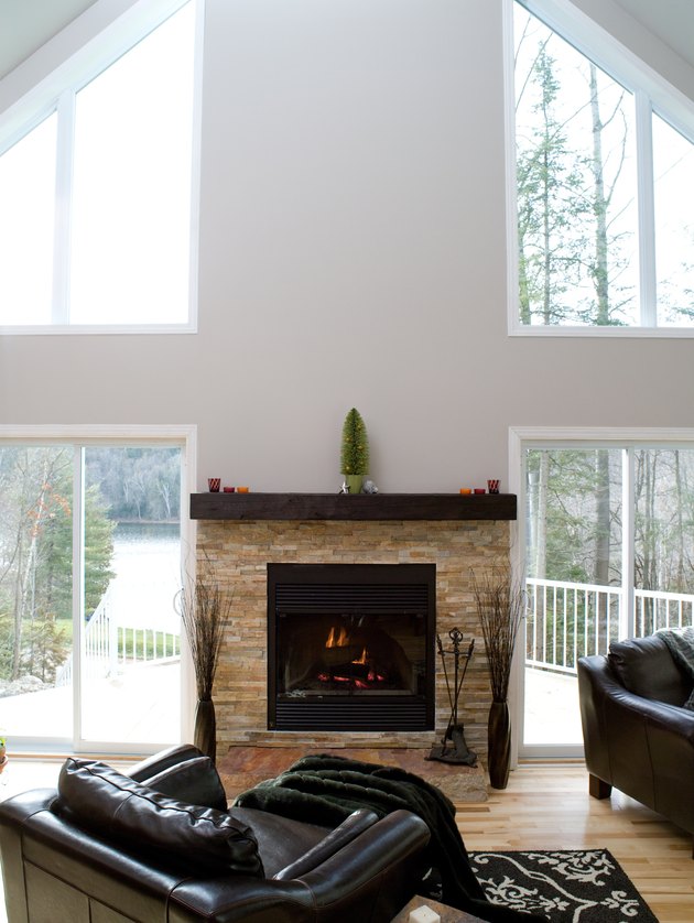 Interior decor of modern home