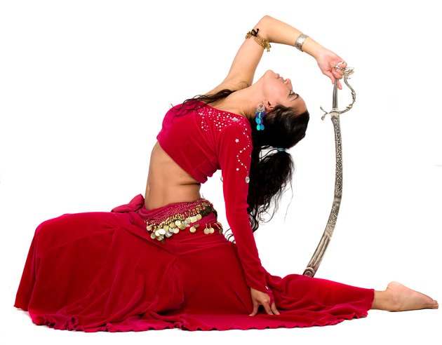 beautiful belly dancer
