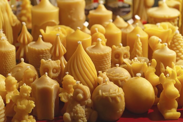 Beeswax candles