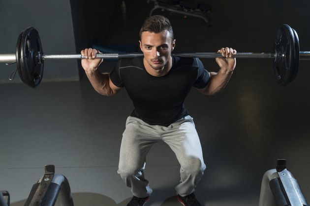 Man Doing Squats