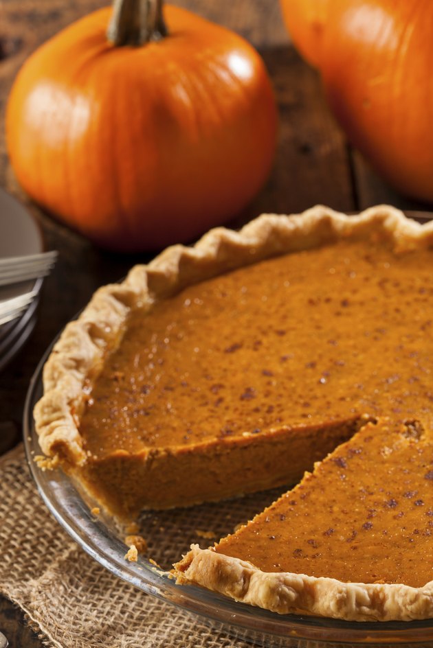 Homemade Delicious Pumpkin Pie