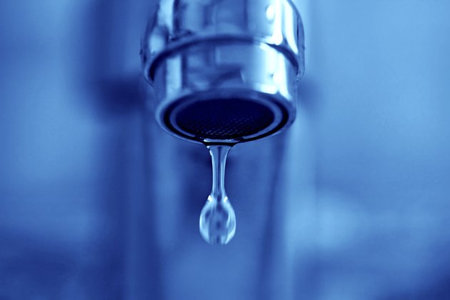 Water tap.