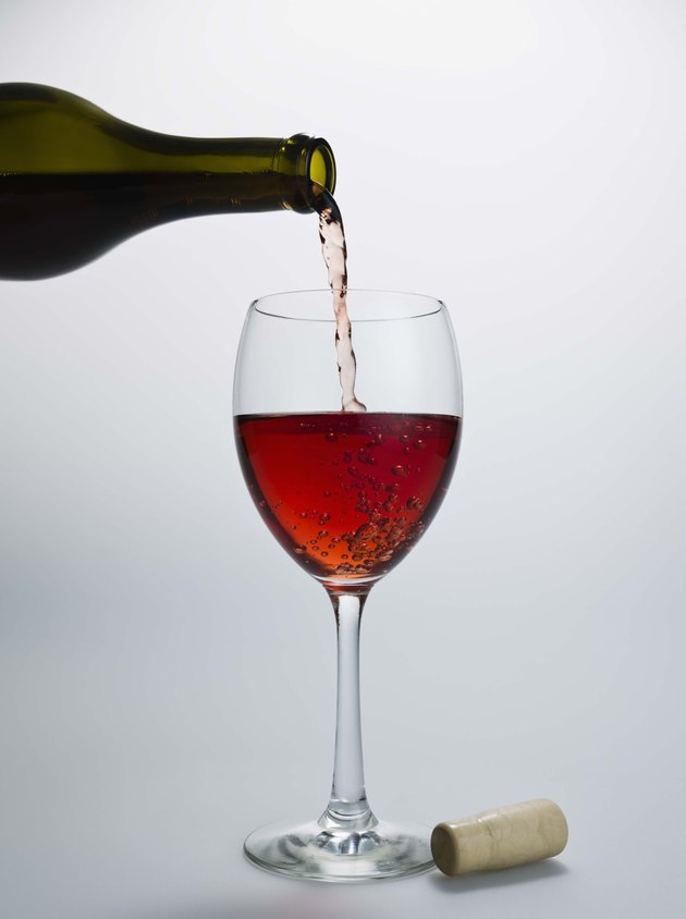 Glass of wine