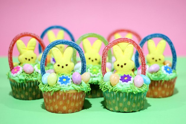 DIY Easter Basket Cupcakes