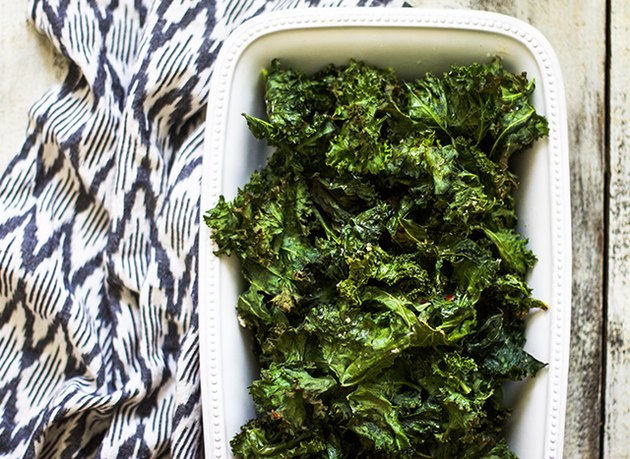 How to Bake Crispy, Salty Kale Chips