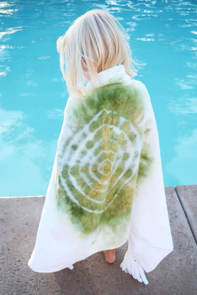 Boho Tie Dye Towel