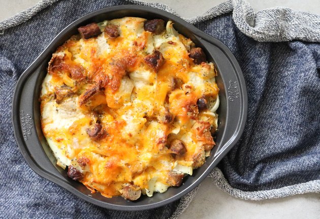 Everything Bagel Breakfast Strata Recipe