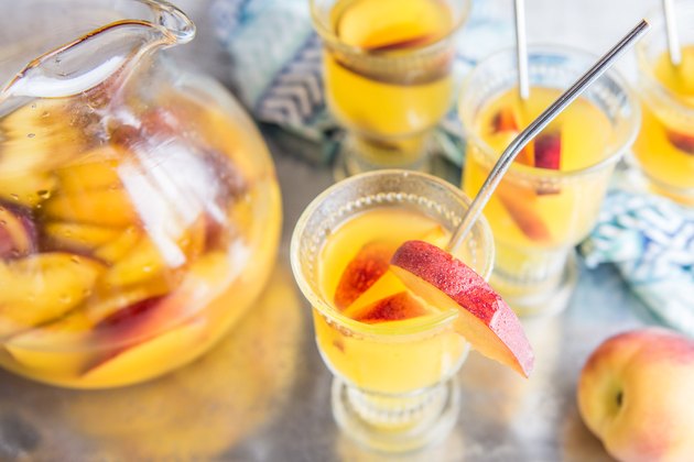 Peach Sangria Recipe Tutorial