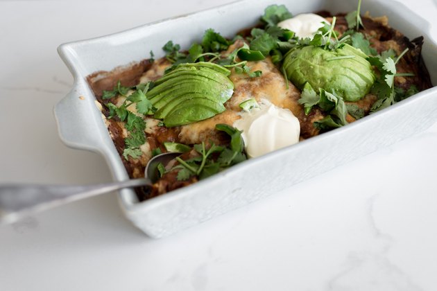 Enchilada Tray Bake Recipe