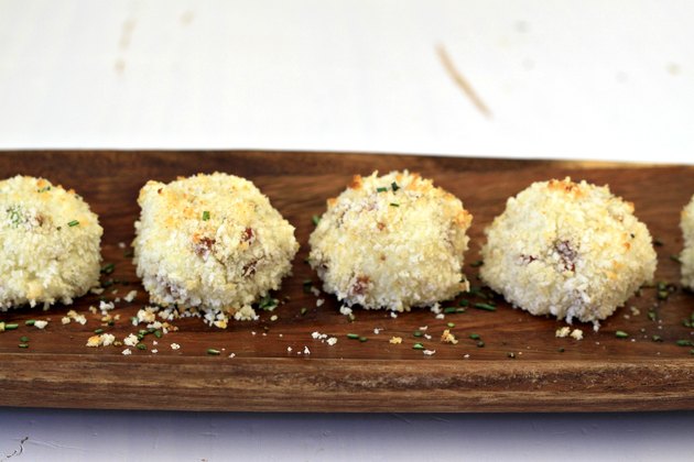 Mashed Potato Cheesy Bites (Baked, Not Fried!)