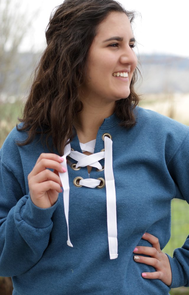 You can bring that cozy feeling into your everyday life by just making a small change to your beloved pullover.