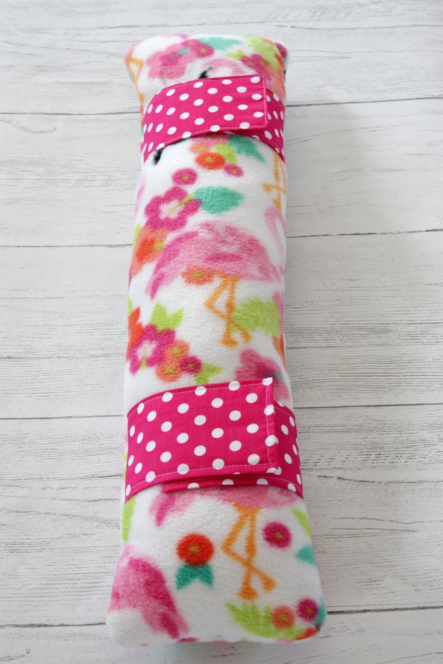 Make a few of these simple seatbelt pillows to be sure everyone is as comfortable as possible on your epic road trip this summer.
