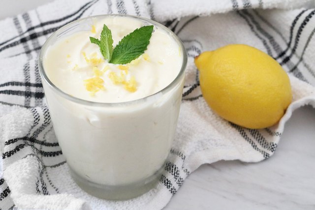 Lemon mousse