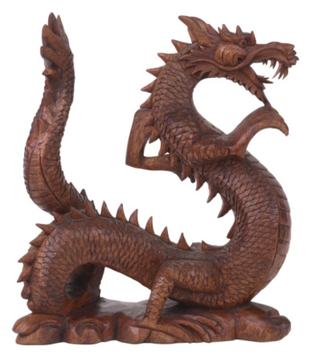 How to Carve Small Figures of Dragons Out of Wood