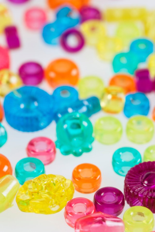 How to Dye Plastic Beads