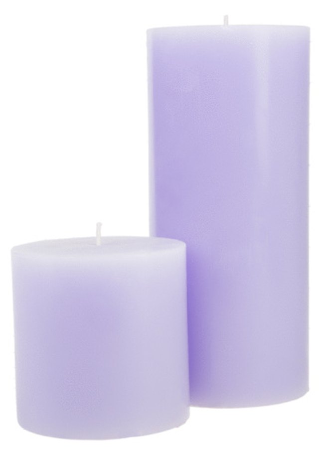 Nag Champa Pillar Candle (3 x 3) Lavender