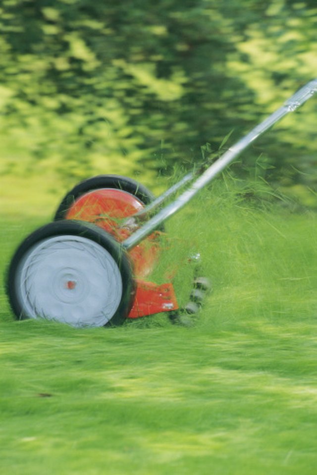 How to Adjust the Blades of a Reel Mower