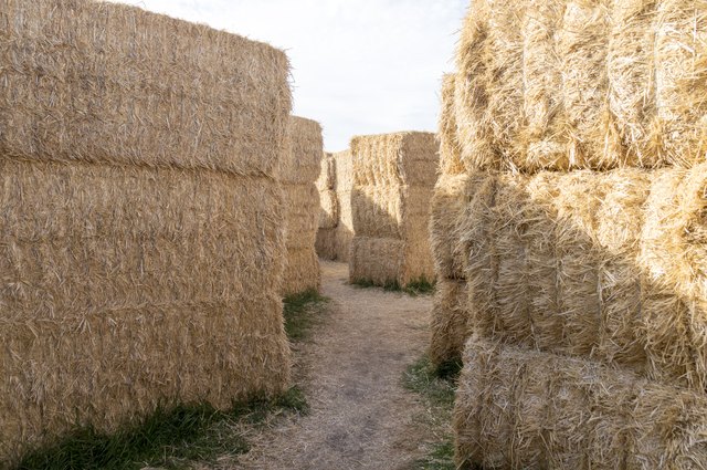How to Make Very Small Hay or Straw Bales