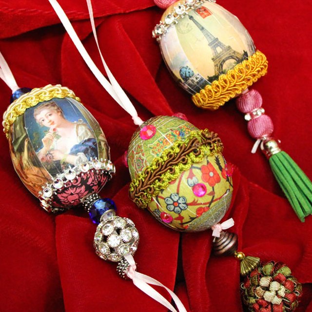 Egg Decorating Ideas: Decoupage | ehow