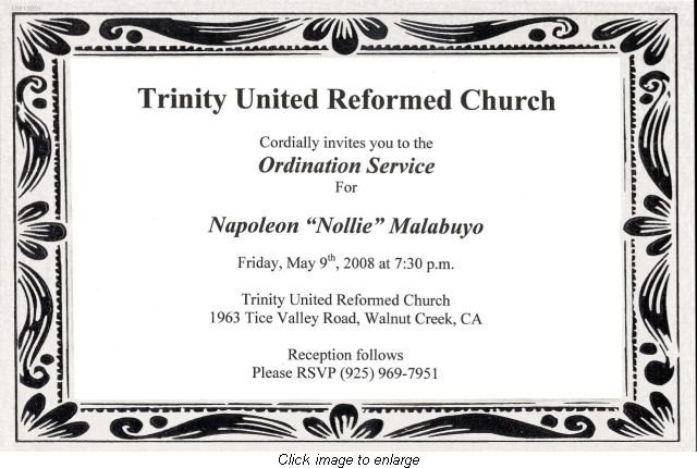 How To Write An Ordination Invitation Ehow