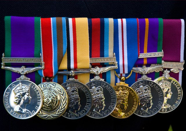 Military Medals Properly