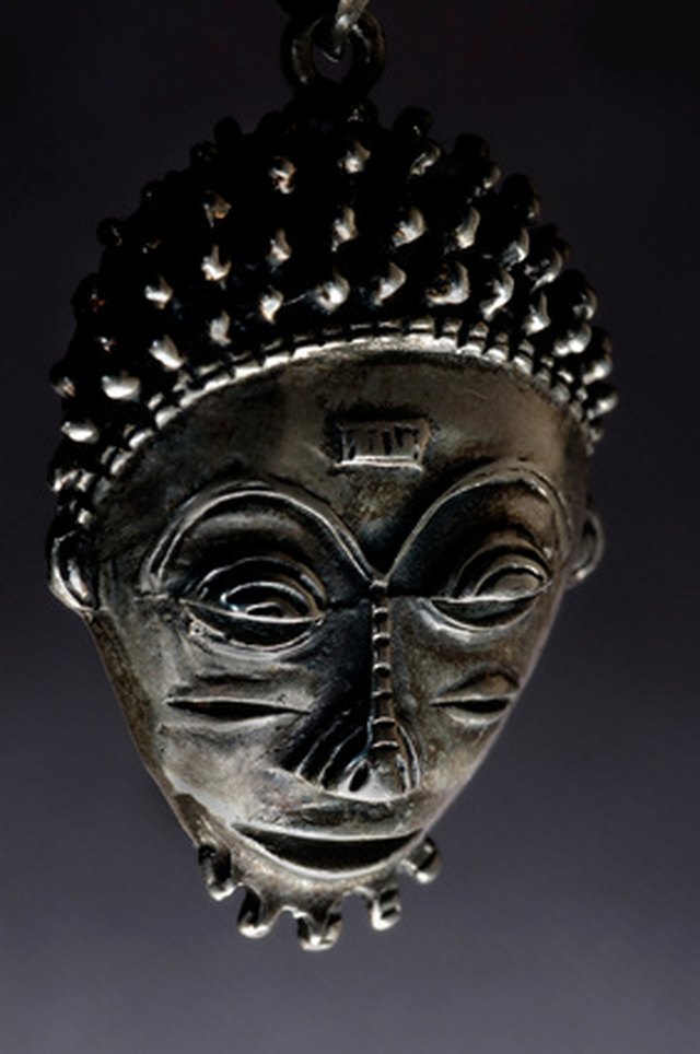 round african witch doctor masks