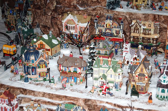 Christmas Village Display Bases and Platforms - Christmas Villages