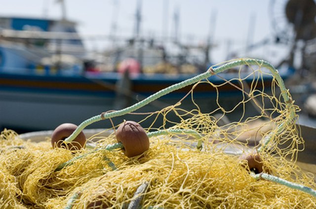 fishing net boat