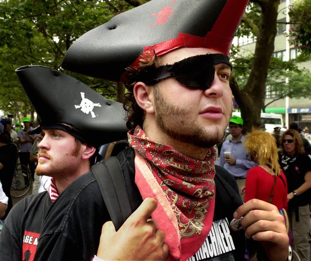 Anarchists Rally Against "The System" During DNC in Boston