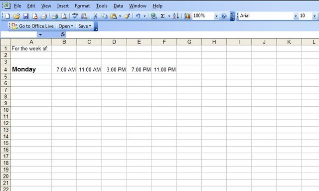 How to Set Up an Employee Schedule in Excel (with Pictures) | eHow