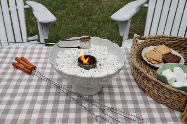 How to Create a DIY Tabletop Fire Pit for Making S'mores | ehow