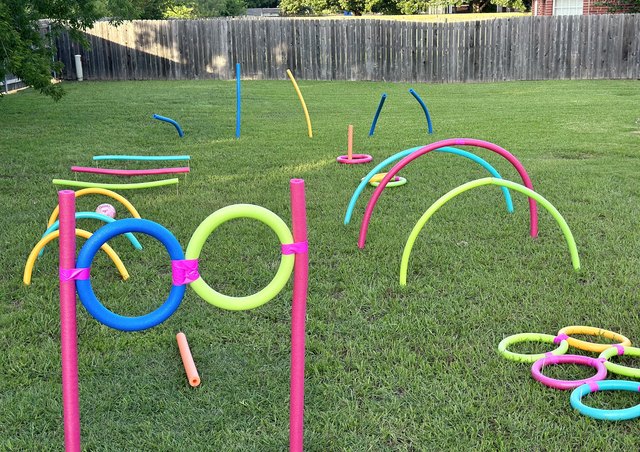 How to Make a DIY Obstacle Course With Pool Noodles ehow How to Make a DIY Obstacle Course With Pool Noodles ehow