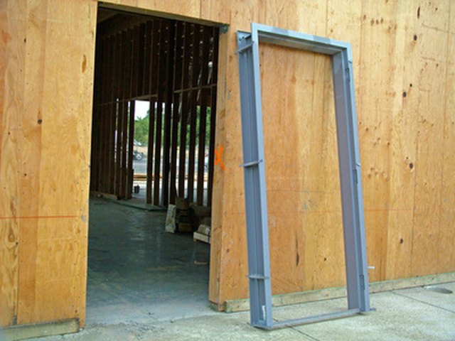 hollow metal door frame details