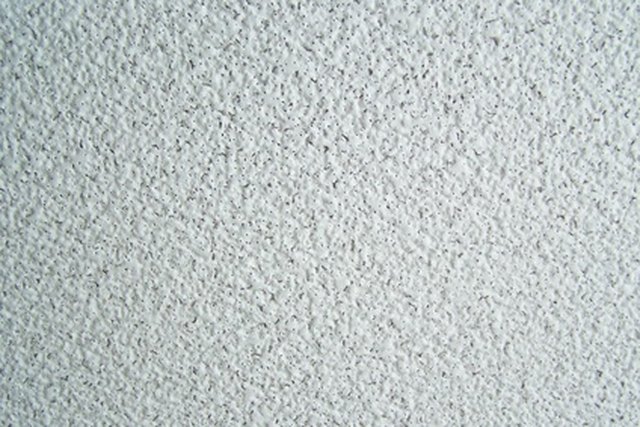 Fix Ling Paint On A Textured Ceiling