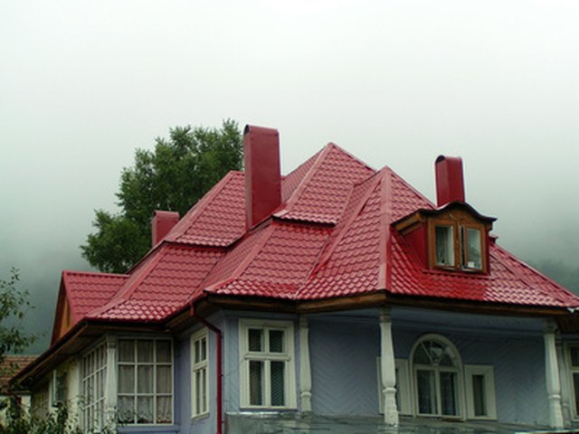 Exterior Paint Styles For A Red Roof Ehow - What Color To Paint A House With Red Roof
