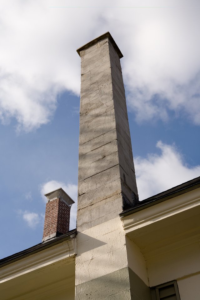 How to Build a Concrete Block and Ceramic Flue Tiled Chimney