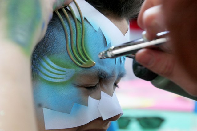 How to Make Airbrush Face Paint