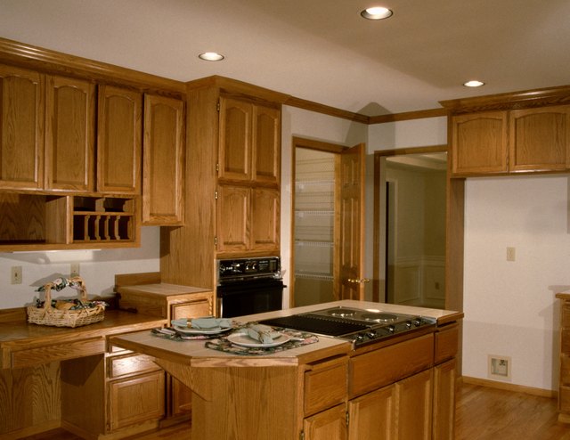 How To Darken Cabinets Without Removing Polyurethane Ehow How To Darken Cabinets Without Removing, How To Darken The Stain On Kitchen Cabinets